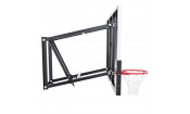 Баскетбольный щит DFC съёмным регулятором высоты, стекло 6 мм, 136 х 80 см Баскетбольный щит DFC съёмным регулятором высоты, стекло 6 мм, 136 х 80 см