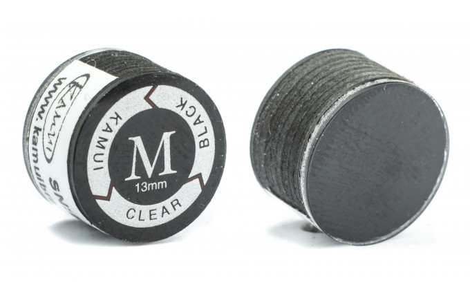 Наклейка для кия «Kamui Clear Black» (M) 13 мм Наклейка для кия «Kamui Clear Black» (M) 13 мм